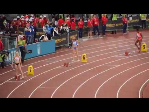 Ilenia Draisci Golden Gala Pietro Mennea 2016 staffetta italiana nazionale 4x100 donne woman