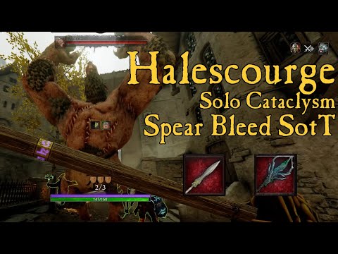 Spear Bleed SotT | Solo Cataclysm | Halescourge