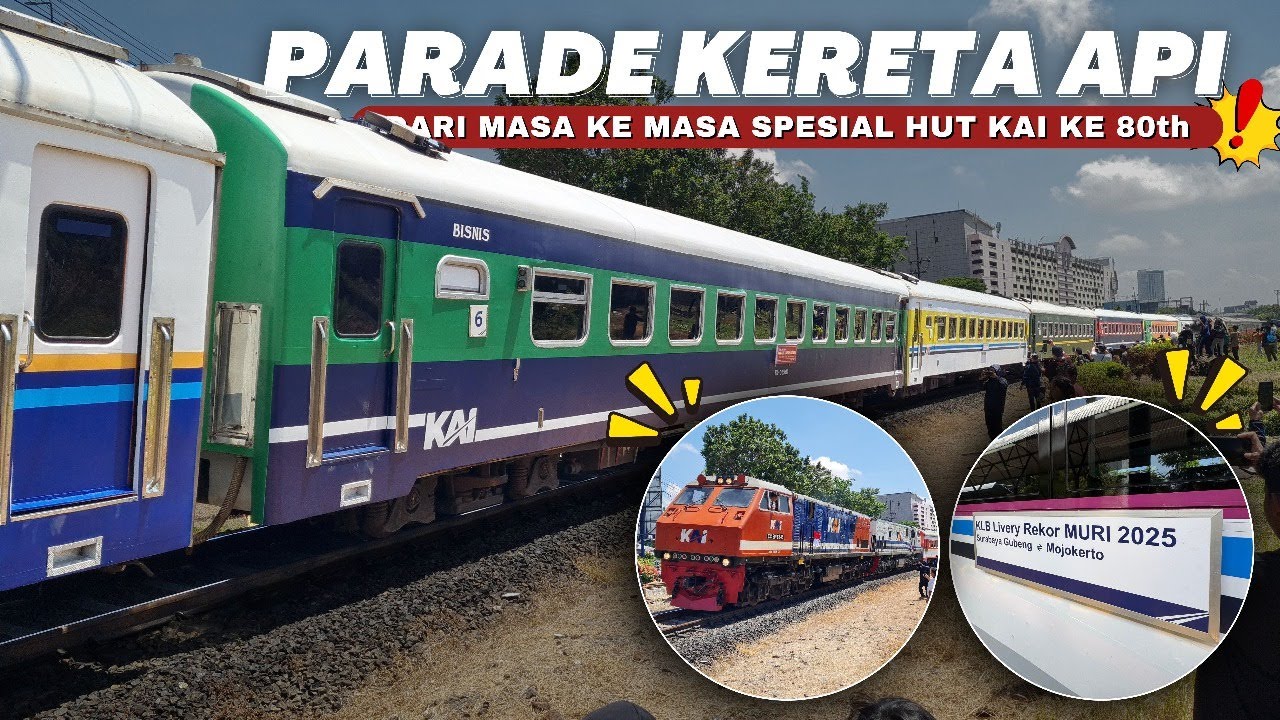 TRAIN LIVERY PARADE FROM TIME TO TIME KAI'S 80TH ANNIVERSARY SPECIAL!
