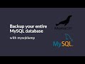 Backup MySQL Database With Mysqldump FAST From The Command Line