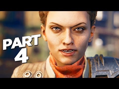THE OUTER WORLDS Walkthrough Gameplay Part 4 - DISTRESS SIGNAL (FULL GAME)