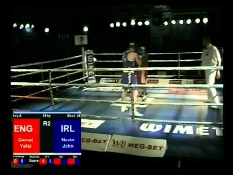 STAMM 2011 półfinał 56kg GAMAL Yafai vs NEVIN John Joe