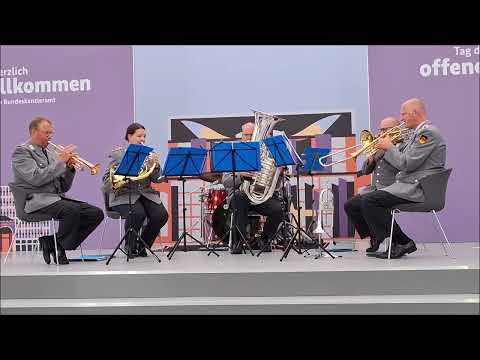 Anchors Aweigh I Anker gelichtet I C. A. Zimmermann I Blechbläserquintett Musikkorps der Bundeswehr