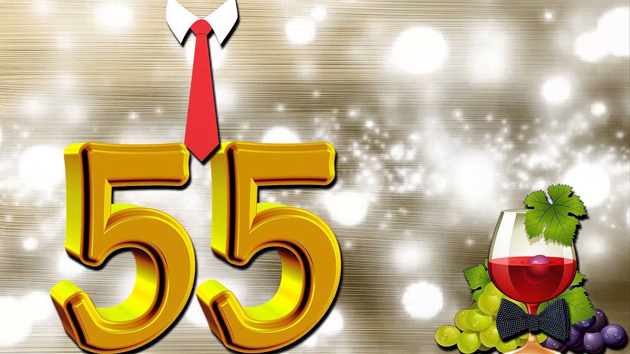 Фон для открытки с 55 летием, цветы