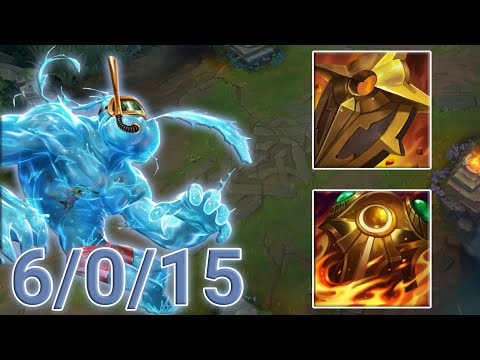 Zac Support VS Nautilus Highlights | Diamond 1 | Patch 12.17