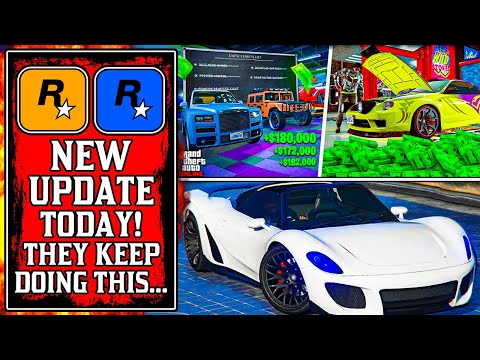 ROCKSTAR KEEPS DOING IT.. The NEW GTA Online UPDATE Today! (GTA5 New Update)