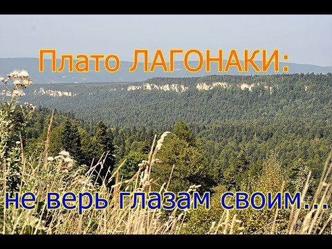 Плато Лагонаки: на что там стоит посмотреть