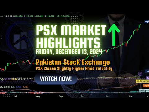 Pakistan Stock Exchange Market Overview - Friday, December 13, 2024