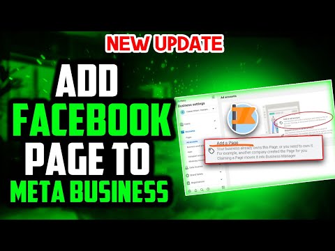 How to add Facebook page to Meta Business Full Guide