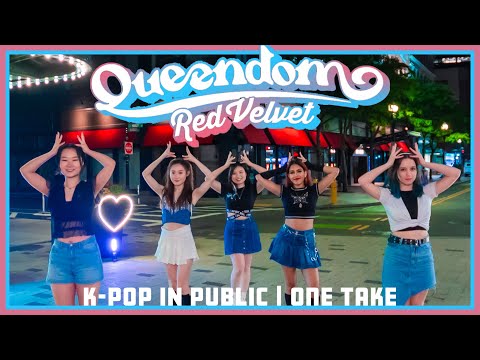 [KPOP IN PUBLIC ONE TAKE] [Student MV Project] Red Velvet 레드벨벳 - Queendom Dance Cover [BOSTON]