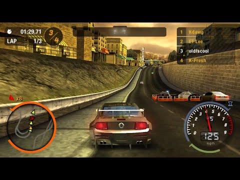 Need for Speed: Most Wanted 5-1-0 Gameplay Career Mode (PSP)
