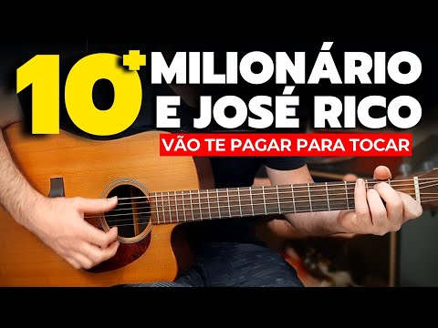 As 10 melhores músicas de Milionário & José Rico - Aula de Violão com Prof. Renan Zimmer 🎸
