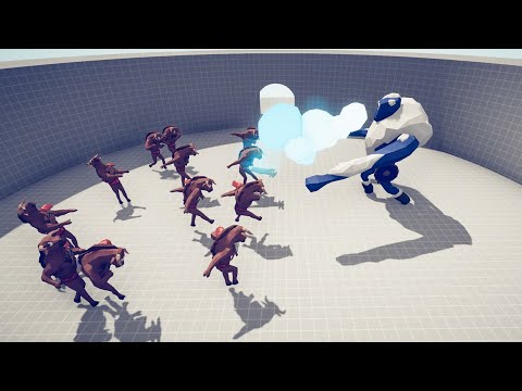12X Minotaur vs Every Unit - Totally Accurate Battle Simulator TABS