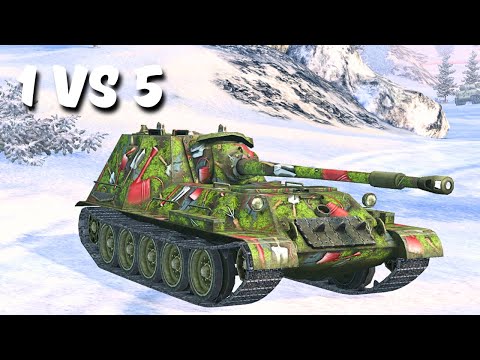 SU-100M1 - 6 KILLS | 2,4 K Damage, WoT Blitz Replay