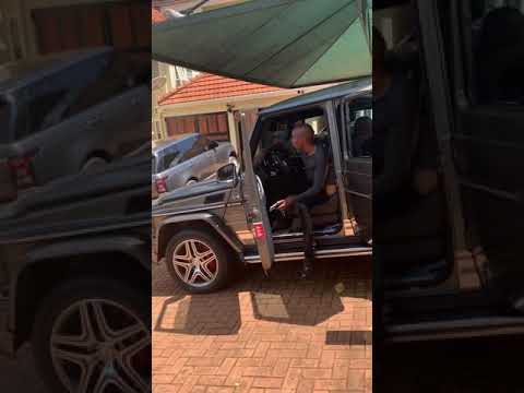 Bryan White with his new ride