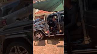 Bryan White with his new ride