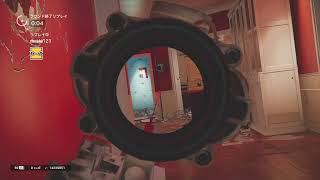 [R6S/PS4]旧基地ショットガン縛りとかだいぶM