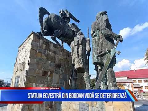 STATUIA ECVESTRĂ DIN BOGDAN VODĂ SE DETERIOREAZĂ