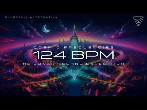 Cosmic Frequencies: The Lunar Techno Expedition - Episode 4/8 (124 BPM Melodic Techno) Jonatan Lung