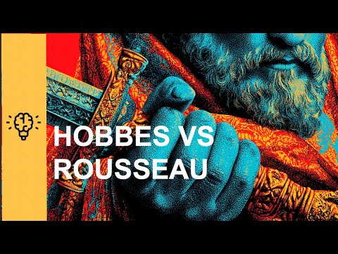Vergleich von Thomas Hobbes und  Rousseau  (Leviathan und Gemeinwille)| EINFACH ERKLÄRT