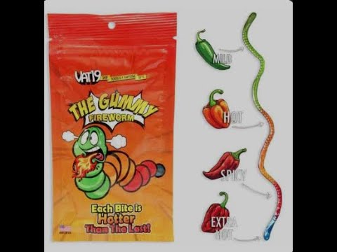 I Ate a Gummy Fire Worm spice challenge #spicechallenge #spiceking #spicy🌶️“NEVER AGAIN”
