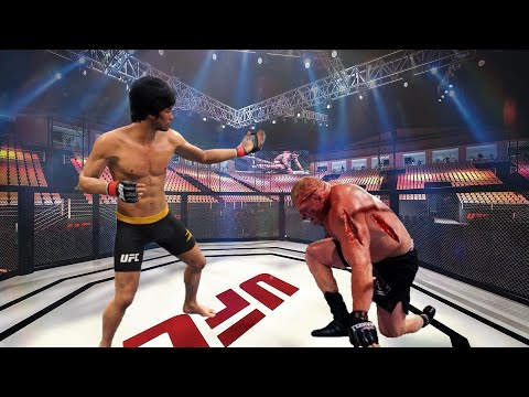 Bruce Lee vs Ugly Foot ( EA Sports UFC 4 ) wwe mma