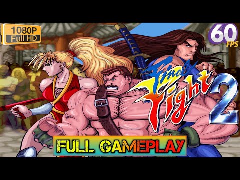 Final Fight 2 | Arcade Game (Capcom) | ENG Version | Full Walkthrough Gameplay Full HD 1080p (60fps)