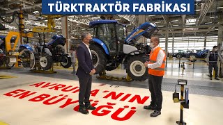 Avrupa'nın EN BÜYÜĞÜ! İşte TürkTraktör Fabrikası | Traktörmetre FABRİK