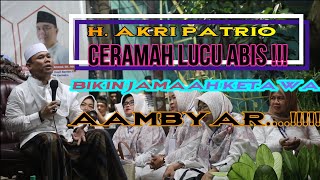 Download lagu H. AKRI PATRIO MAKES THE PEOPLE CIPONDOH LAUGH AMBYAAR !! mp3