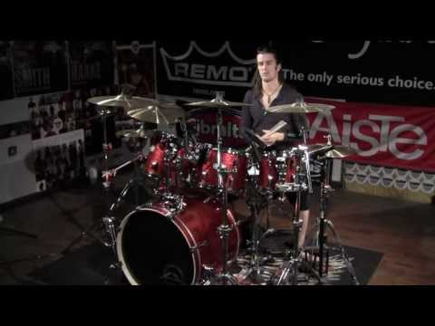 Greenbrier Percussion - Zildjian ZHT Cymbal Set Demo Played on a Pearl Vision Birch Drum Set