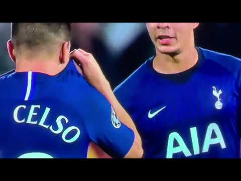 Gol loco de Lo Celso  E. Roja vrs Tottenham champions league highlights