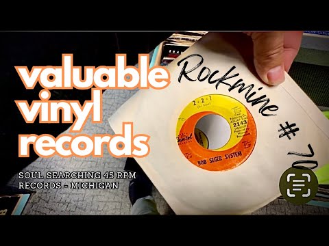 Vinyl Records Collection - Northern Soul Searching for Rare 45 rpm Gems! #rockmine  #northernsoul