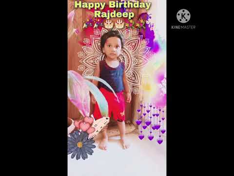 Rajdeep's 2nd Birthday Video Song (1)
