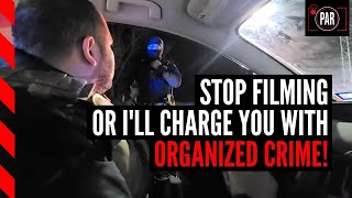 Cops want to turn cop watching into organized crime, but can they get away with it?