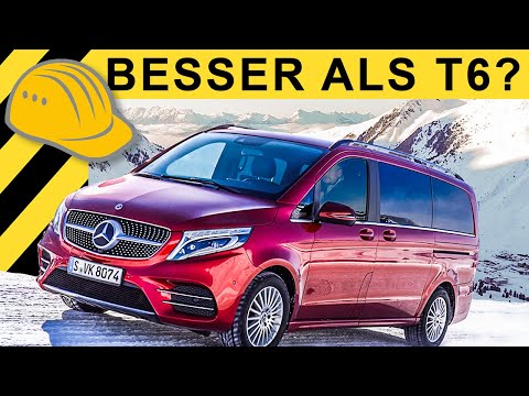 BESSER als der VW T6.1? MERCEDES V300d TEST! 245 PS mit 2,5t Anhänger!
