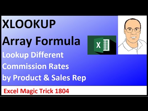 XLOOKUP or VLOOKUP Dynamic Arrays to Deliver Table of Lookup Values – Excel Magic Trick 1611