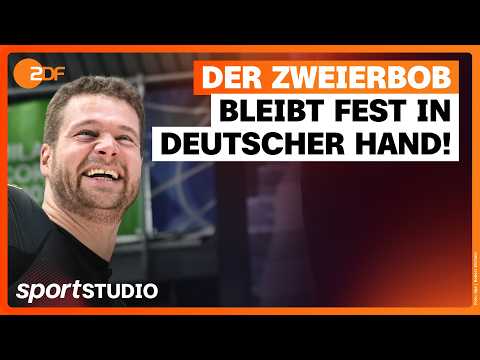 Deutsche Dreifach-Medaille im Zweierbob | Olympia Mailand Cortina 2026 | sportstudio