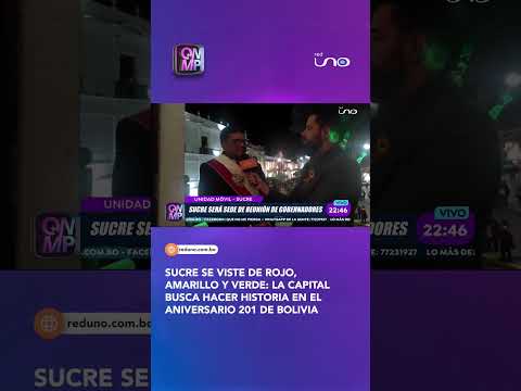 La capital busca hacer historia en el aniversario 201 de Bolivia
