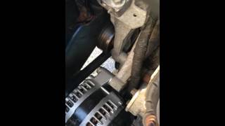 Episode 7 replace alternator 2005 dodge grand caravan 3.8 PART4