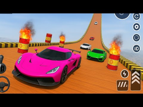 Mega Ramp Extreme GT Car Stunt 3D || Impossible GT Car Stunt Racing || Android Gameplay #1