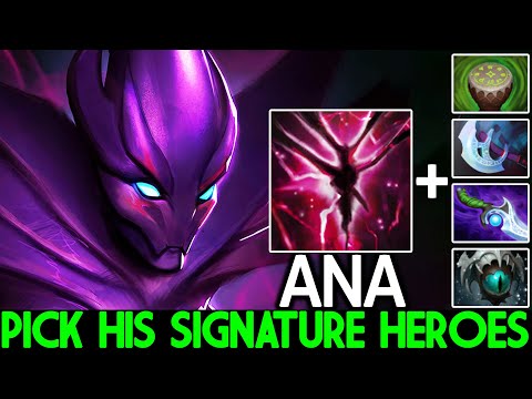 ANA [Spectre] Picked His Signature Heroes Carry Destroy Pub Dota 2
