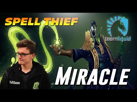 Miracle Rubick [SPELL THIEF] Dota 2