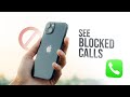 How to See Blocked Calls on iPhone (tutorial)