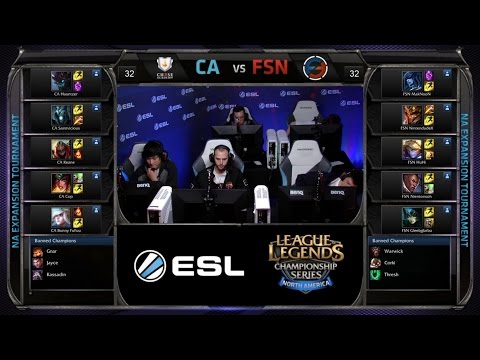 NA LCS Expansion CA vs FSN Game 3 Highlights