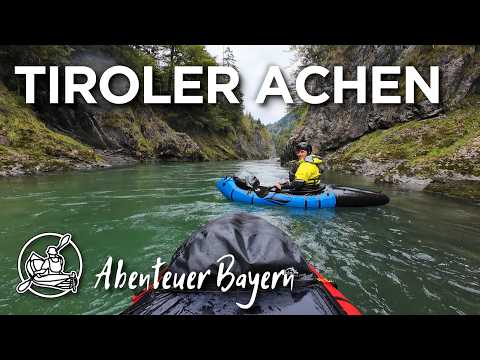 Komplett durchgewaschen: Packraft-Tour auf dem Tiroler Achen