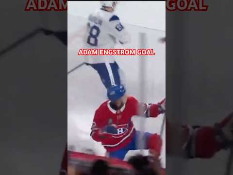 ADAM ENGSTROM GOAL AGAINST TORONTO #hockey #shorts
