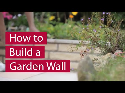 How to Build a Garden Wall