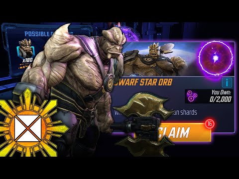 $100!!! (Dwarf Star) Orb Opening [Cull Obsidian] - Marvel Strike Force MSF