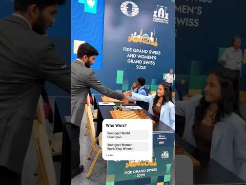 Gukesh D vs Divya Deshmukh | Fide Grand Swiss Round 8