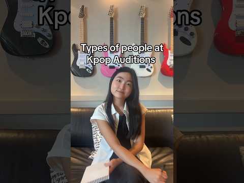 Types of people at KPOP AUDITIONS #kpopaudition ​⁠@ChiamTime